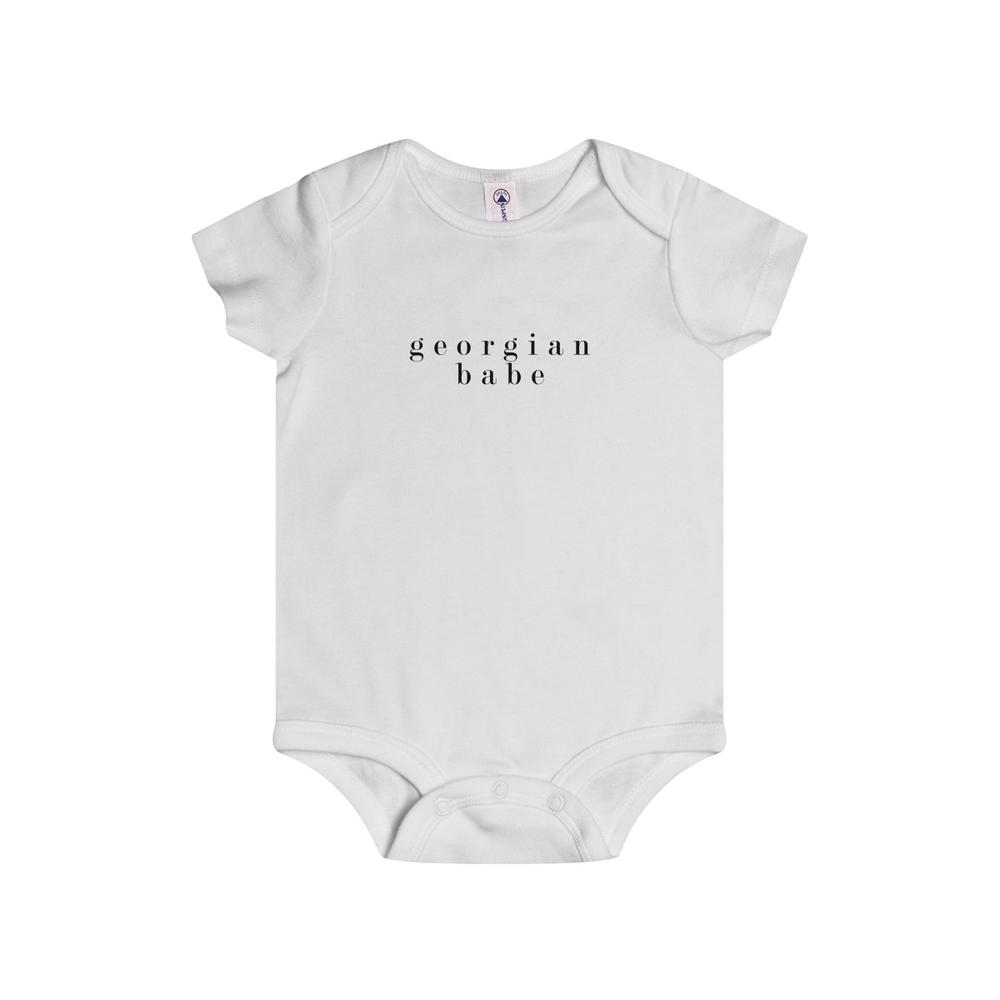 Georgian Babe Snap Bottom Onesie
