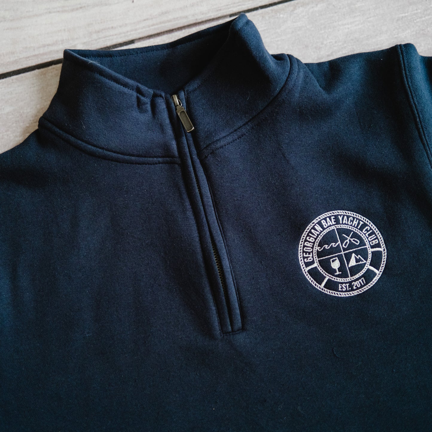 Georgian Bae Yacht Club 1/4 Zip Sweatshirt