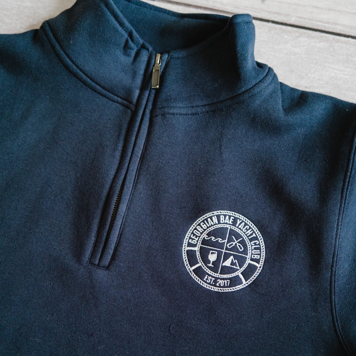 Georgian Bae Yacht Club 1/4 Zip Sweatshirt