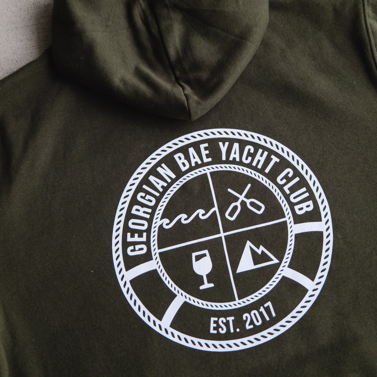 Yacht Club Hooded Sweatshirt (Unisex)