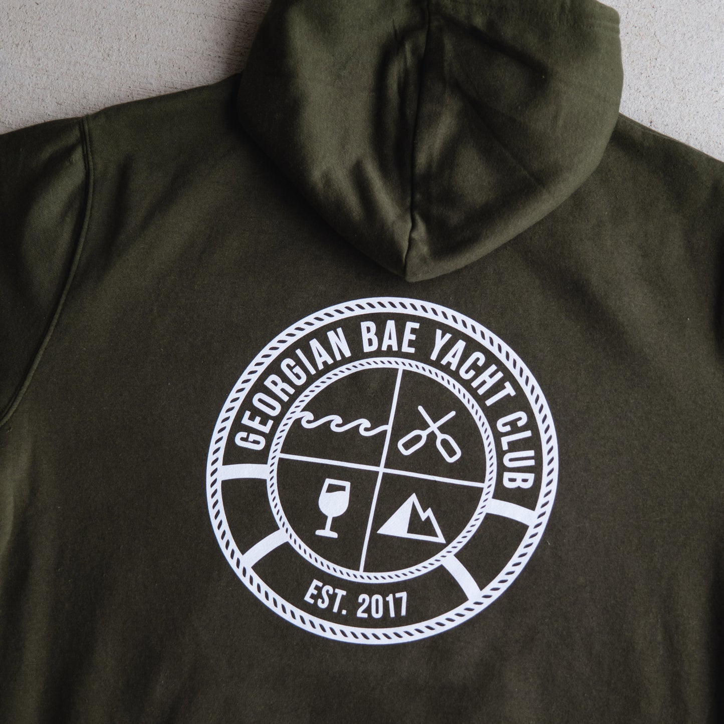 Yacht Club Hooded Sweatshirt (Unisex)