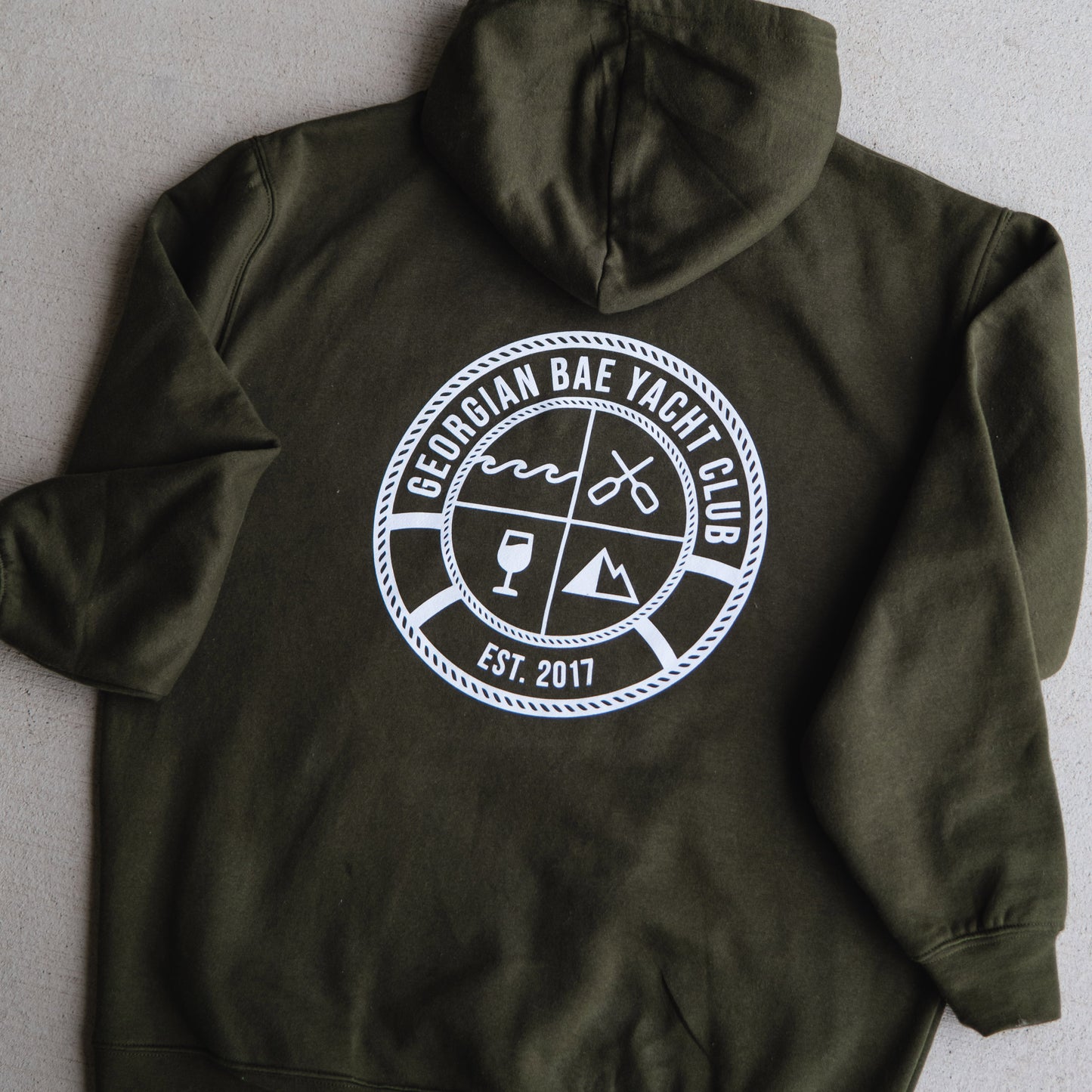 Yacht Club Hooded Sweatshirt (Unisex)