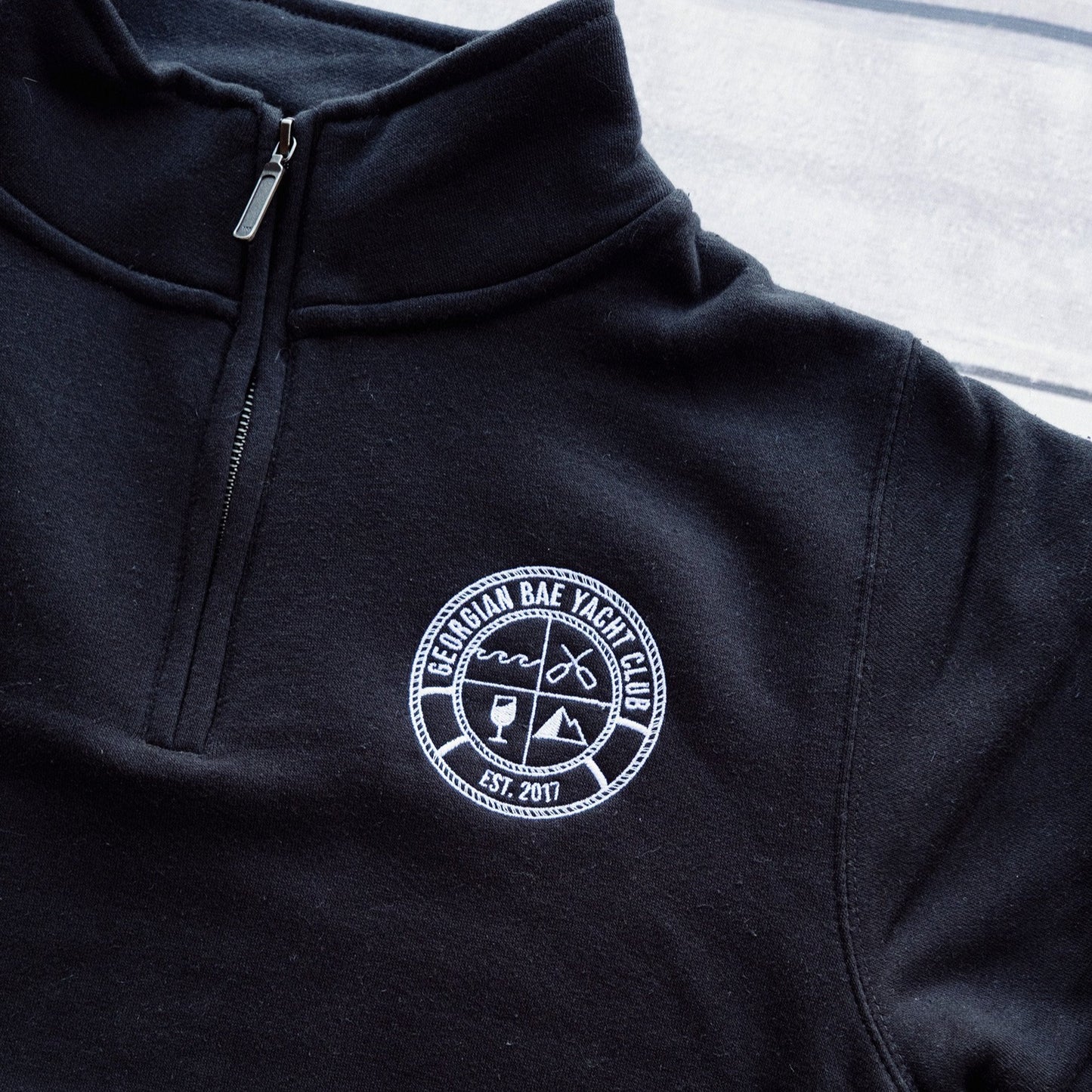 Georgian Bae Yacht Club 1/4 Zip Sweatshirt